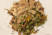 Crumble aux légumes d'automne