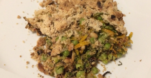 Crumble aux légumes d'automne
